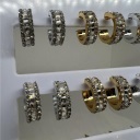 orecchini semicerchio